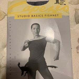 capezio fish net tights